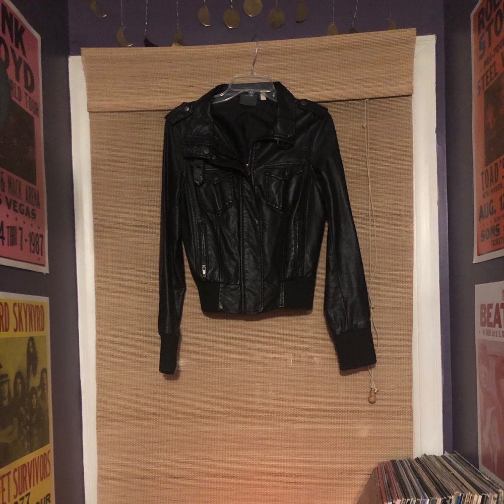 Vegan Leather jacket!